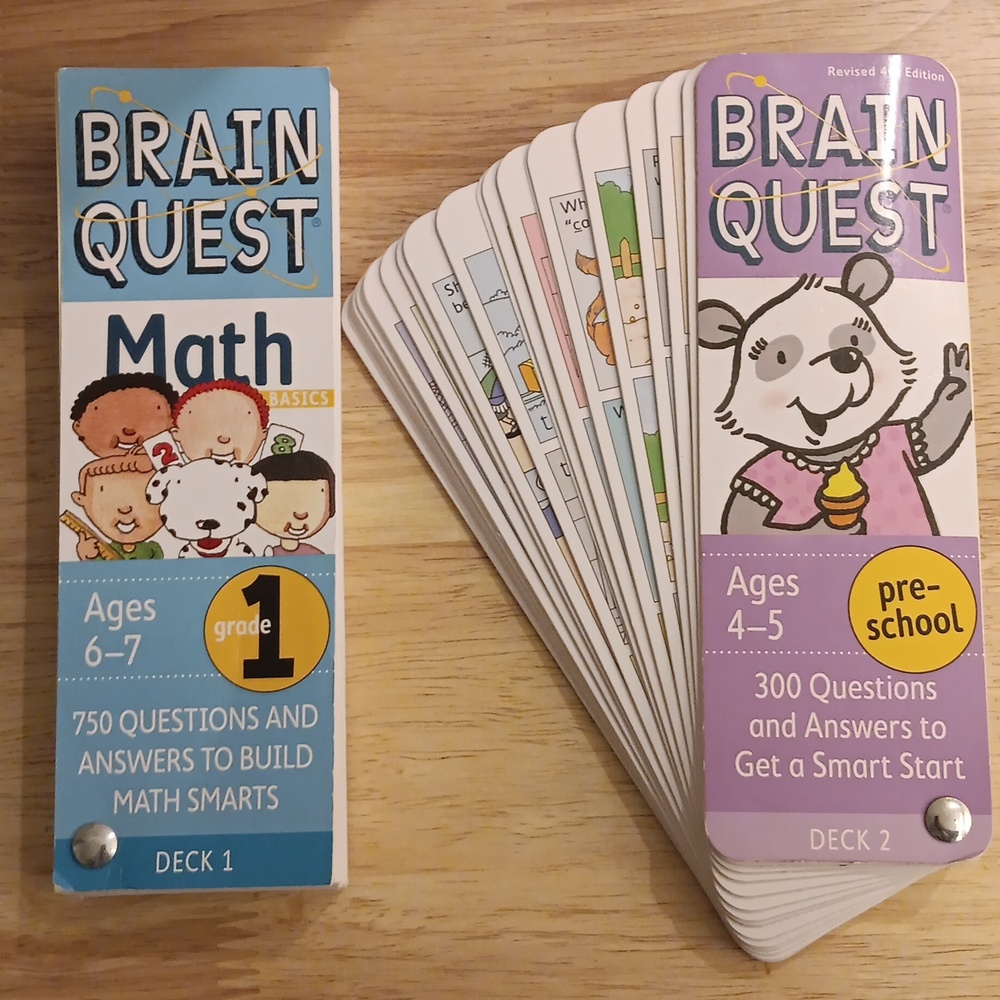Brain Quest lot of 2